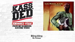 Mc Solaar - Bling bling