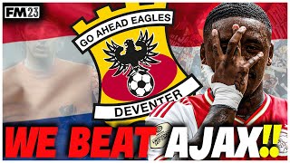 Tweaking TACTICS using the DATA HUB in FM23 | EP3 THE EAGLES |