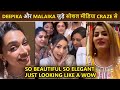 So Beautiful So Elegant Just Looking Like A Wow Deepika Malaika Join The Social Media Craze