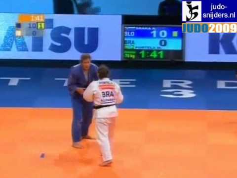 Judo 2009 Rotterdam: Rasa Sraka (SLO) - Maria Portela (BRA) [-70kg].
