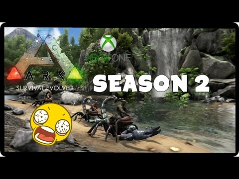 ARK: Survival Evolved Xbox One S2 Ep 1 = Taming a Turtle! ALAHOUAKBAT! (Funny Moments)