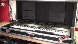 Gator G-Tour pour clavier 88 touches XL - Video