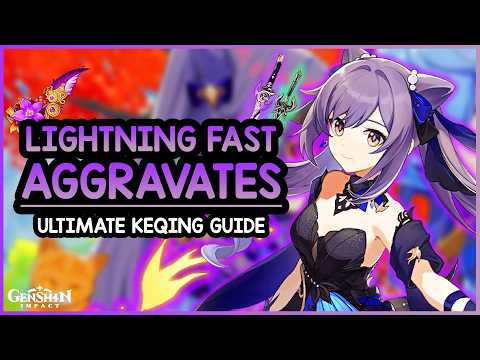 CRAZY AGGRAVATES! - Best Keqing Builds • Artifacts, Weapons, Teams, Showcase | Genshin Impact