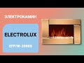 Електрокамін для обігріву Electrolux EFP/W-2000S Дзеркальний (90 х 56 см)