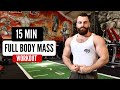 FULL BODY MUSCLE BUILDING WORKOUT AT HOME (NO EQUIPMENT)