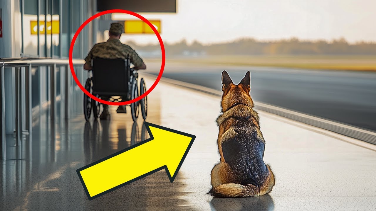Veteran's Dog Waits 6 Years At Airport - Then A Miracle Happens!