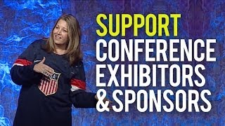 How to Support Conference Sponsors & Exhibitors - Version One