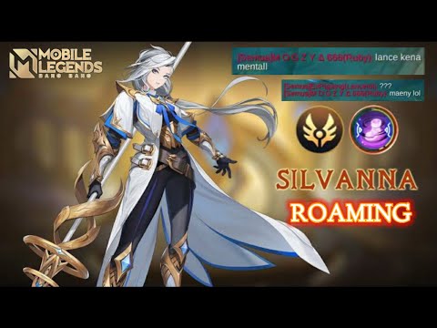 Silvanna roaming bikin Lanchelot core musuh kena mental | build tersakit silvanna | mobile legend