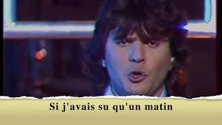 Daniel Balavoine  &quot;Mon Fils, Ma Bataille&quot;  (Avec Sous Titre)