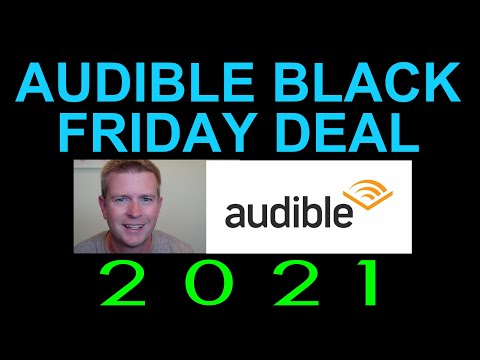 Audible Audiobooks Black Friday 2021 - Deal Don't Miss It!
