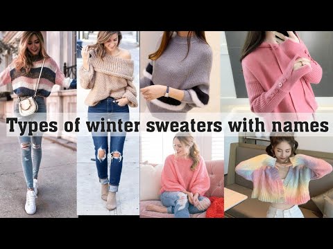 Types of winter sweaters with names||THE TRENDY GIRL