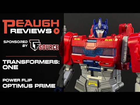 Video Review: Transformers One - Power Flip OPTIMUS PRIME