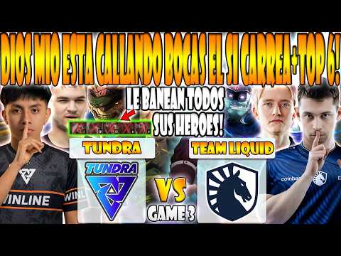 TUNDRA vs TEAM LIQUID BO3[GAME 3] PARKER, BZM, 33 VS NISHA, MICKE , ACE - PGL WALLACHIA SEASON 7