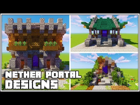 EPIC Minecraft Nether Portal Designs EXPOSED!