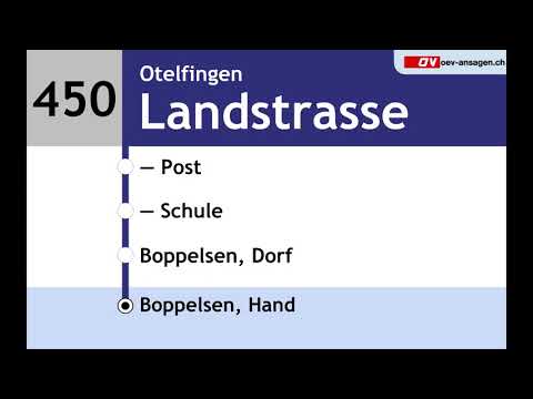 VBG Ansagen - 450 - Otelfingen – Boppelsen