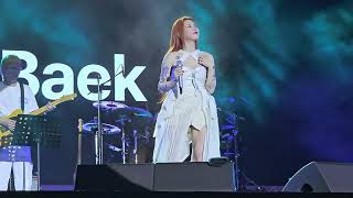 [4K HDR][백예린 Yerin Baek] 야간비행 (魔女の花) Merry and the witch&#39;s flower | 240623 @ Asian Pop Festival