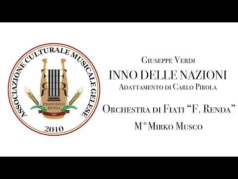 Inno delle Nazioni (G. Verdi - arr. C. Pirola) - Orchestra di Fiati "F. Renda" (M° Mirko Musco)