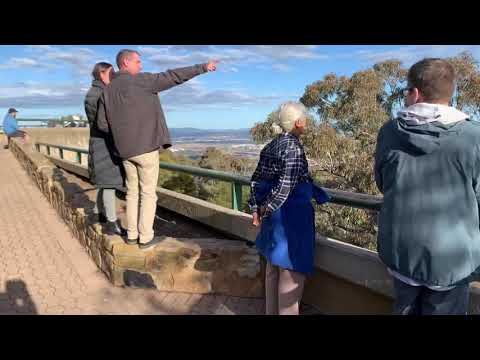 Mt Ainslie Walk with family - Canbera view from Summit Top - 31 July 2021