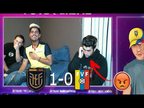 ¡VENEZOLANO SE ENOJA Y SE VA! | ECUADOR 1 - 0 VENEZUELA | ELIMINATORIAS CONMEBOL