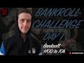 THE BEGINNING / Bankroll-Challenge - $100 to $10,000 - DAY 1