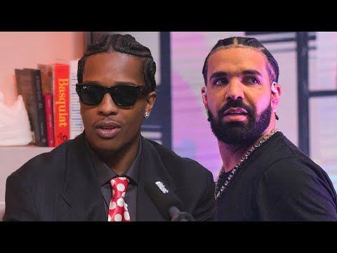 A$AP Rocky Clarifies Feud Rumors With Rihanna's Ex Drake