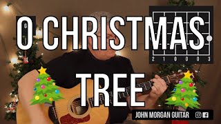 24 Days of Christmas: How to Play "O Christmas Tree" on Guitar (Easy)