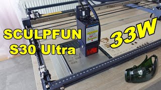 33W diode laser is a serious power - Sculpfun S30 Ultra laser cutter and engraver review