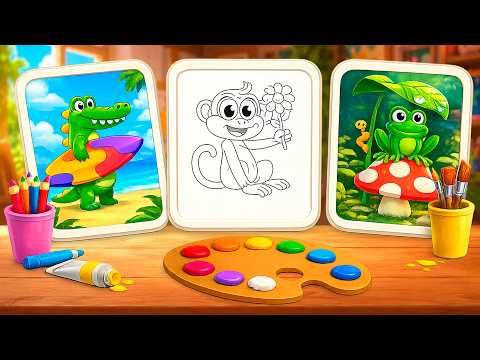 Coloring Book for Kids video thumbnail