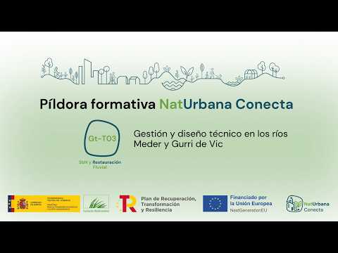 Gestión y diseño técnico en los ríos Meder y Gurri de Vic