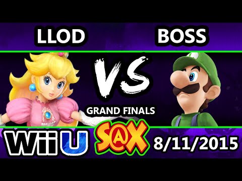 S@X 110 - WS | Boss (Luigi) Vs. VGz | lloD (Peach) SSB4 Grand Finals - Smash Wii U - Smash 4