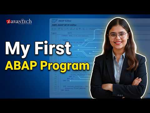 Introduction to SAP ABAP Course ZaranTech