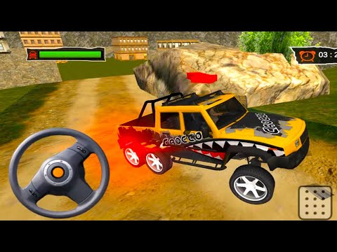 Offroad Truck Simulator 6x6 Offroad Jeep Drive - Android Gameplay #3
