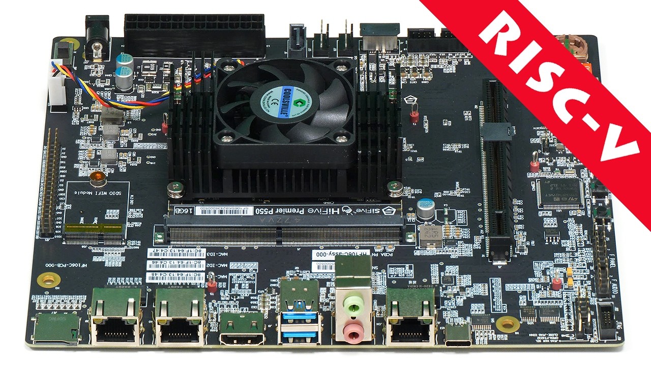 HiFive Premier P550: Powerful SiFive RISC-V Development Board