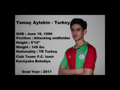 Yamac Aytekin College Soccer Recruiting Highlight Video