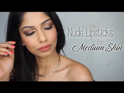 Nude / Brown Lipsticks for Medium/Brown/Indian/Olive Skin tone!