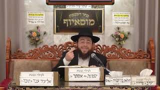 הרב דוד אטדגי  • הלכות על הסדר (בית הכנסת מוסאיוף - ערוץ חדש) - התמונה מוצגת ישירות מתוך אתר האינטרנט יוטיוב. זכויות היוצרים בתמונה שייכות ליוצרה. קישור קרדיט למקור התוכן נמצא בתוך דף הסרטון