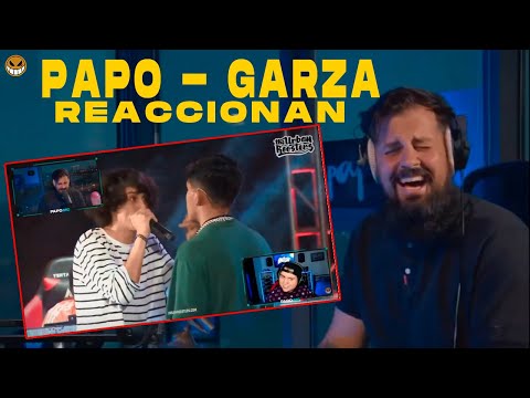 PAPO Y GARZA REACCIONAN A JAZE vs LITZEN - MINUTOS LIBRES (sobre el beat de Leyendas Urbanas)