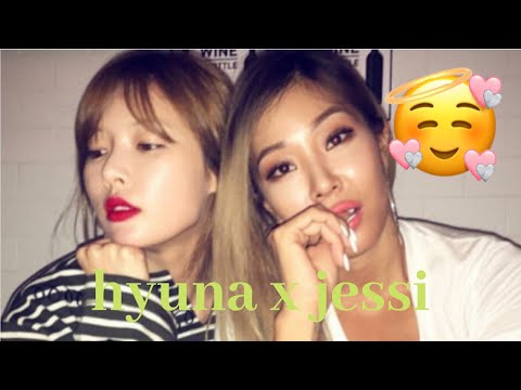 jessi and hyuna being girlfriends for almost 3 minutes