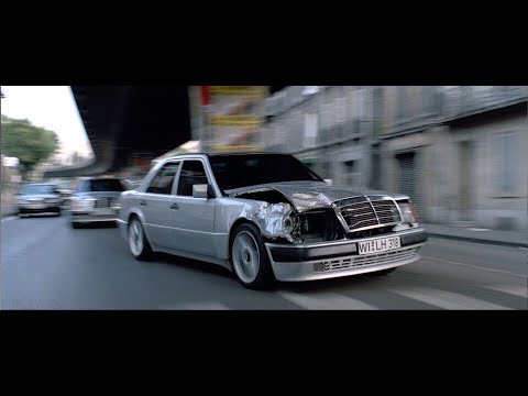 Taxi 1998 HD chase [1080p] 2K / такси