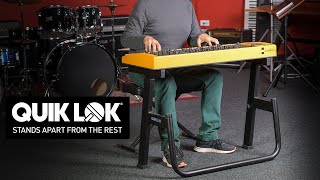 Video thumbnail for Quik Lok | M/91 - SUPPORTO RICHIUDIBILE PER TASTIERA by Algam EKO