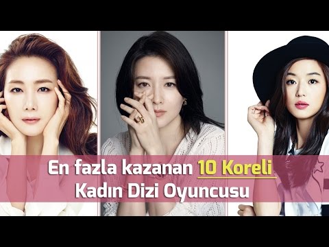 En Fazla Kazanan 10 Koreli Kadın Dizi Oyuncusu