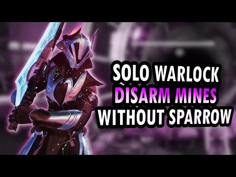 Solo Warlock Disarm The Mines Without Sparrow | Destiny 2 - Grasp Of Avarice