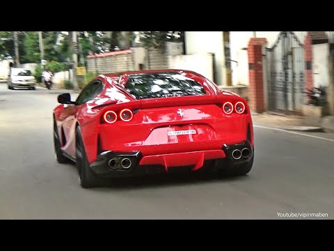 BEST OF LOUDEST FERRARI 812 SF STRAIGHT PIPE EXHAUST | 2019 Compilation