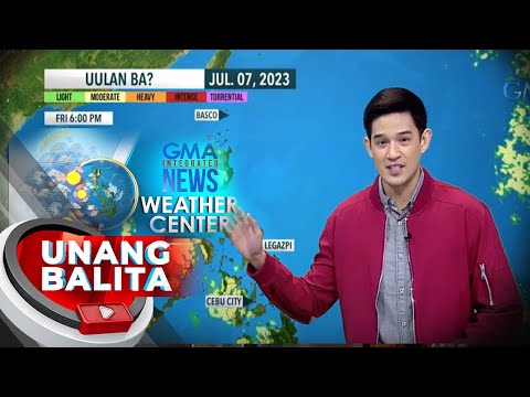 Weather update as of 6:10 AM (July 7, 2023) UB