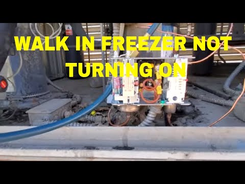 WALK IN FREEZER NOT TURNING ON