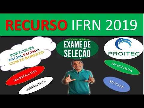 Cabe Recurso? Ifrn 2019 Questões 15, 16 e 19