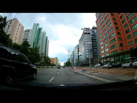 Jazda po Warszawie 3 i wyjazd z miasta