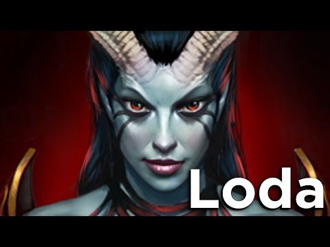 Loda Queen of Pain Ranked Gameplay