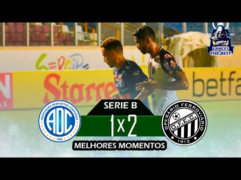 IRADA ESPETACULAR! CONFIANÇA 1 X 2 OPERARIO, Melhores Momentos [HD] Serie B 2021