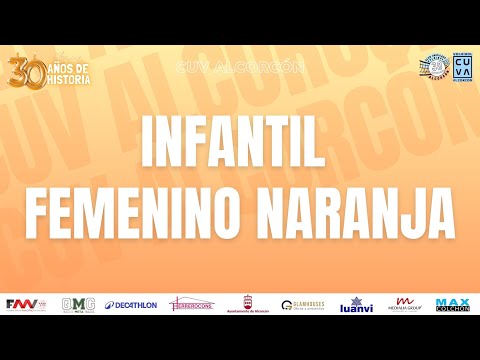 CUV ALCORCÓN NARANJA - VP MADRID C BLANCO (INFANTIL FEMENINO SEGUNDA DIVISIÓN ZONAL)